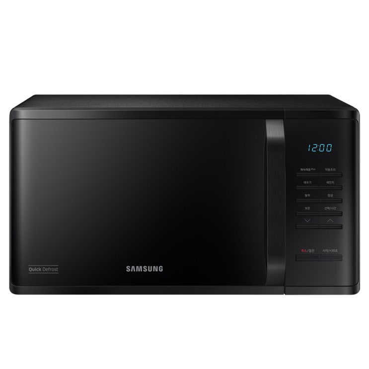  삼성전자 세라믹 전자레인지 블랙 버튼식 23L, MS23K3513AK
