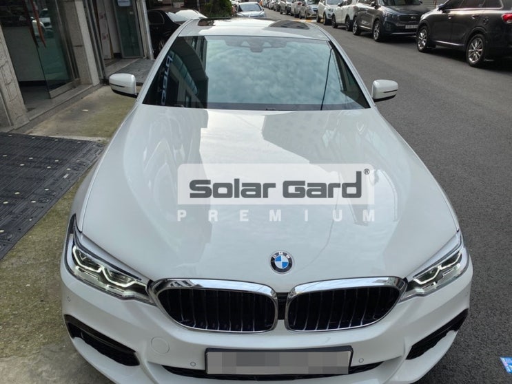  BMW 520i 솔라가드 프리미엄 퀀텀 시공!!