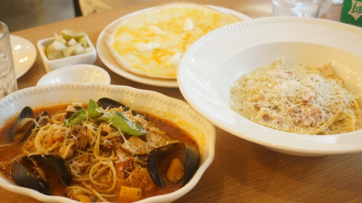  부천 스타필드근처 옥길동맛집 옥파스타 가성비 좋고 맛있어요
