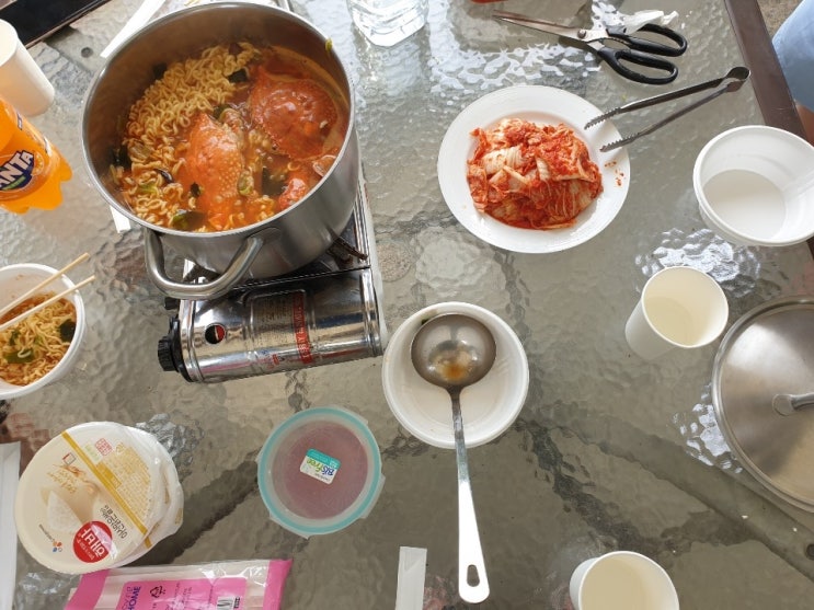  서울 근교 강화 석모도 근처 클럽 POC 펜션 나들이~~