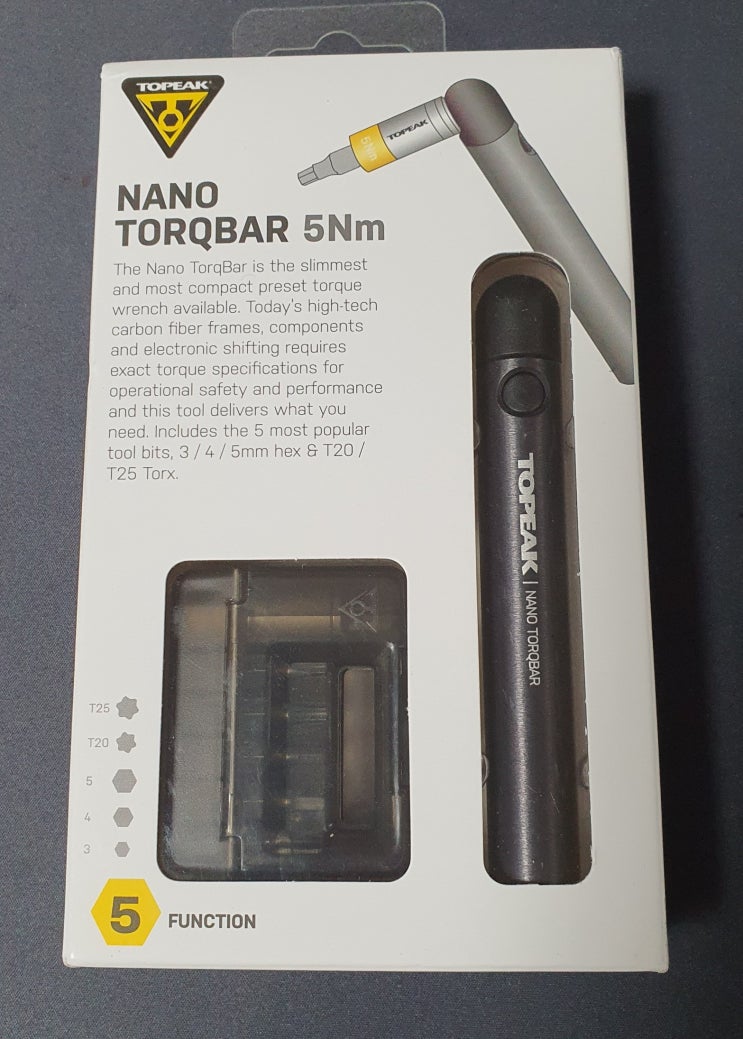  토픽(Topeak) 나노 토크바 (토크렌치)