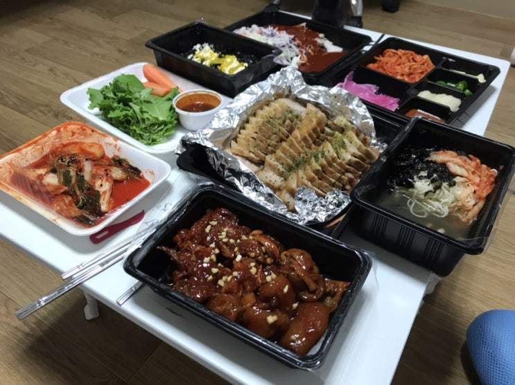 손계남할매족발 배달 시켜먹었어용