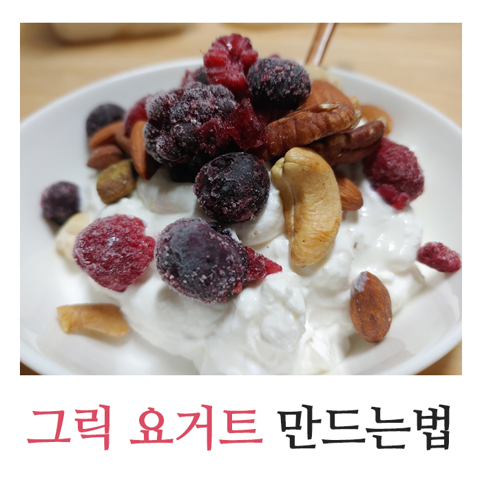 밥솥 그릭요거트 만들기 실패 없는 몇 년간의 노하우
