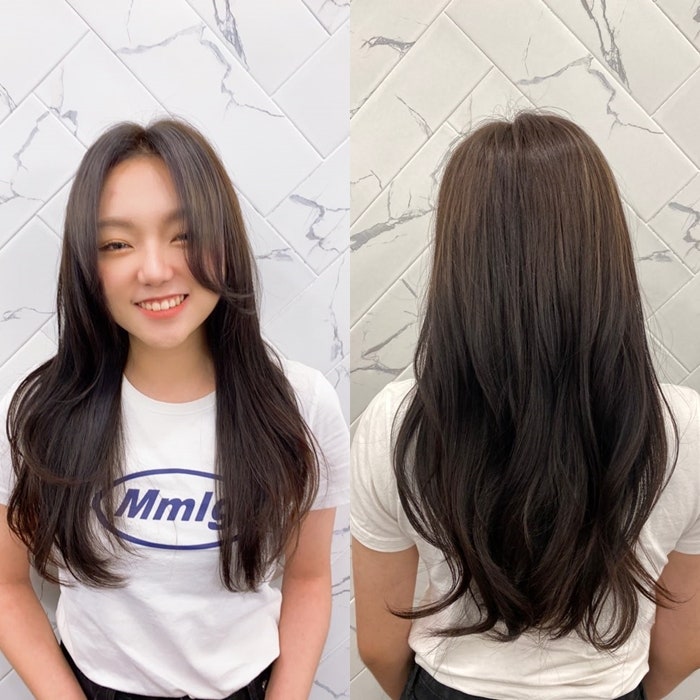 긴머리 레이어드컷 s컬펌 애쉬그레이 염색했어요 : 네이버 블로그 긴머리 레이어드컷 S컬펌 애쉬그레이 염색했어요 : 네이버 블로그