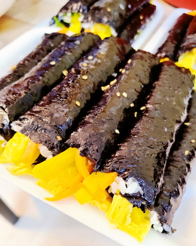  대전 1989역전꼬마김밥 대흥점 배달해서 먹어봤어요