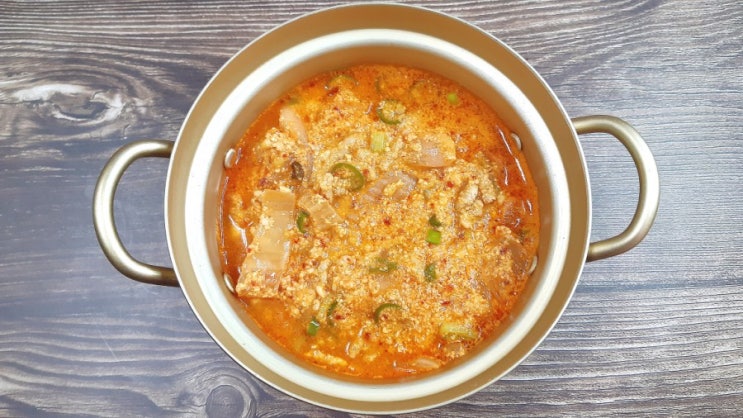 백종원 비지찌개 김치콩비지찌개 백파더 돼지고기콩김치찌개 만드는법