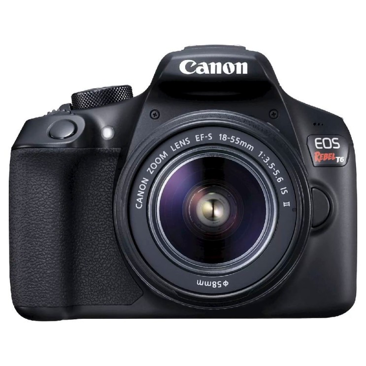 캐논 EOS Rebel T7 DSLR 카메라 EF-S 18-55mm 1 3.5-5.6 IS II 렌즈 포함, 해당없음