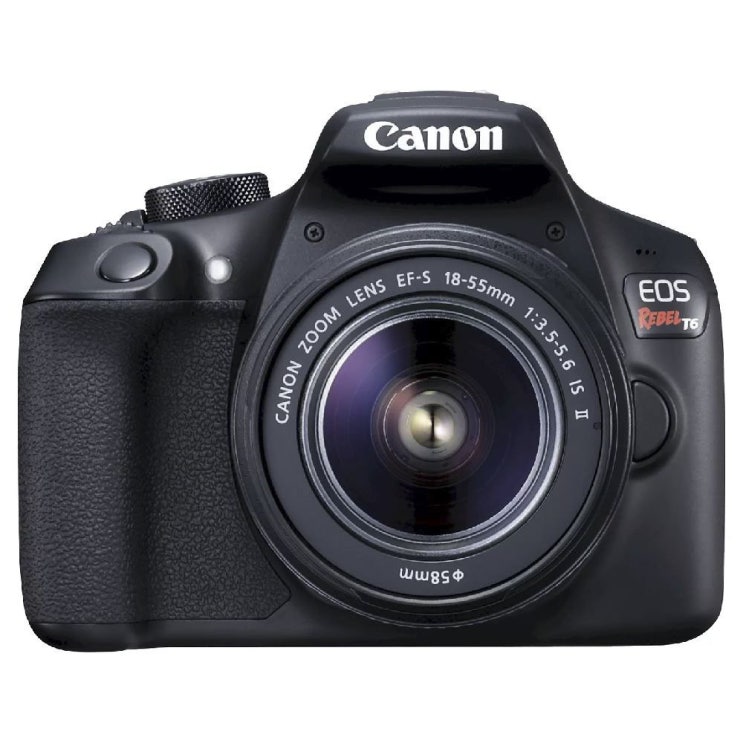  캐논 EOS Rebel T7 DSLR 카메라 EF-S 18-55mm 1 3.5-5.6 IS II 렌즈 포함, 해당없음