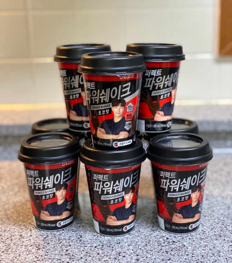 |칼로바이 퍼펙트 파워쉐이크 초코맛| 김종국 단백질 음료 솔직후기