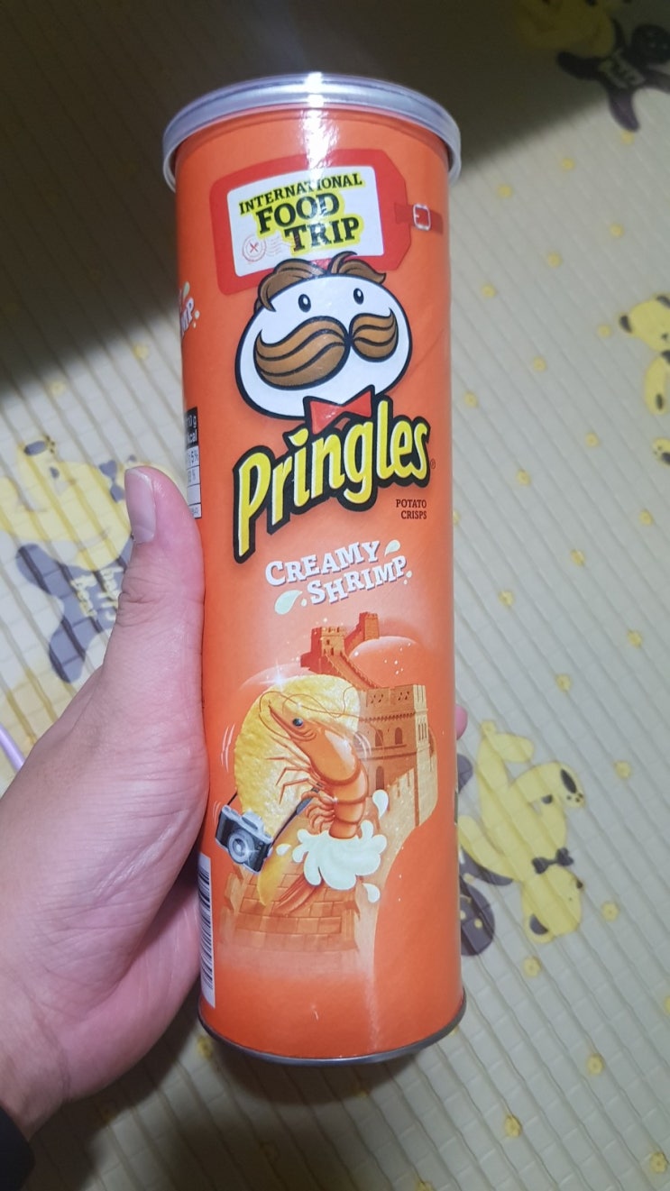  프링글스에 새우깡이 더해지다-개인취향 3번째로 맛있는맛!