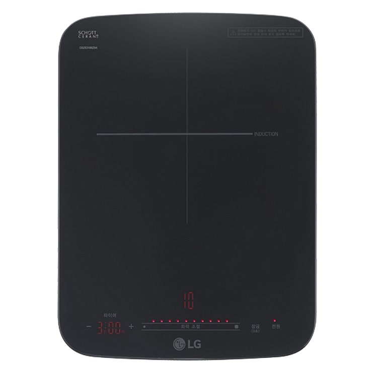  LG 디오스 포터블 인덕션 전기레인지 1구 자가설치, HEI1B9