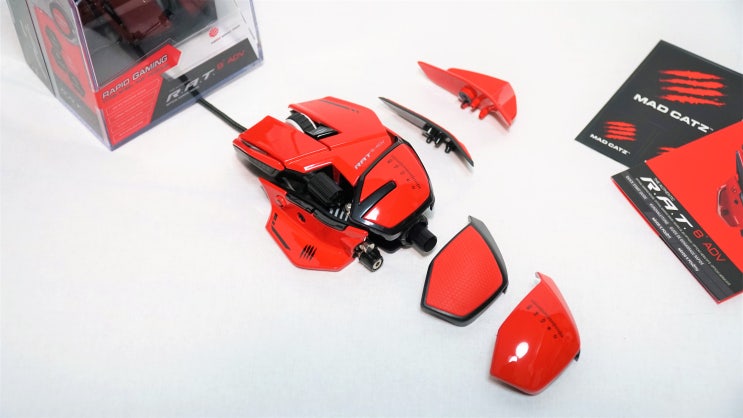  한층 더 발전해 돌아왔다, MadCatz R.A.T 8 Plus ADV 마우스
