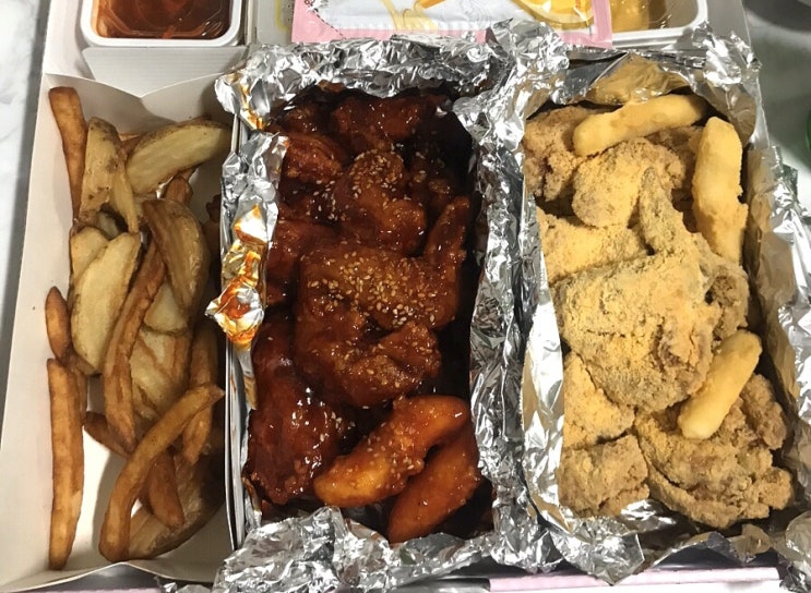  [강동구 길동 치킨배달맛집: 네네치킨 성내동점 둔촌동점] 치즈맛 + 매운맛 제가 제일 애정합니다