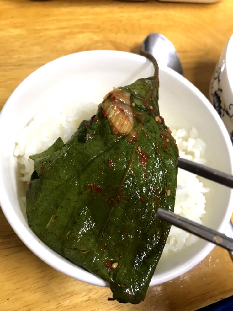어머니의 깻잎김치 어머니의 깻잎김치