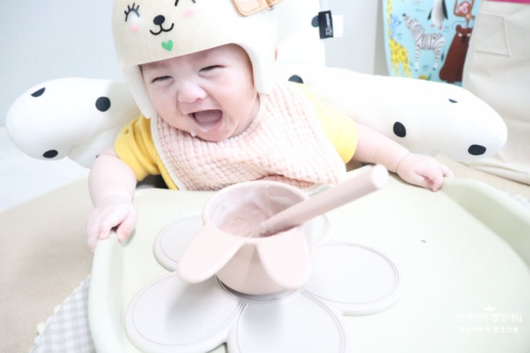  4개월 초기이유식 시기와 배달이유식 배냇밀로 시작