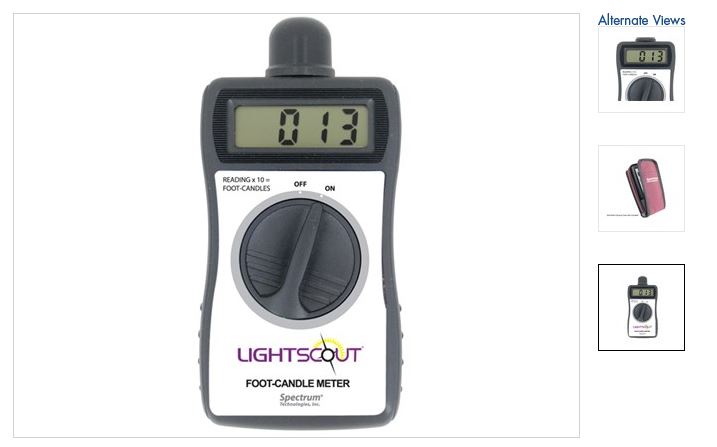  Foot-Candle Meter