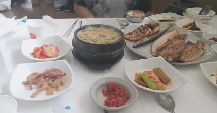  강릉 생선구이 뱃속채움 - 여러 생선들을 함께 먹을수있는맛집