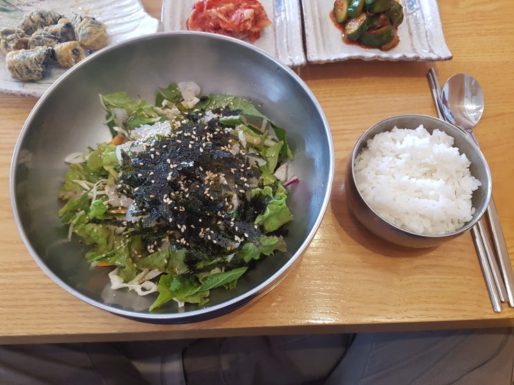  증평 맛집 - 다도횟집, 점심특선 회덮밥