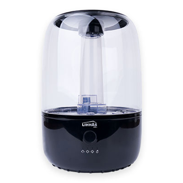  리하스 대용량 초음파 통세척 가습기 4L, TK1630(블랙)