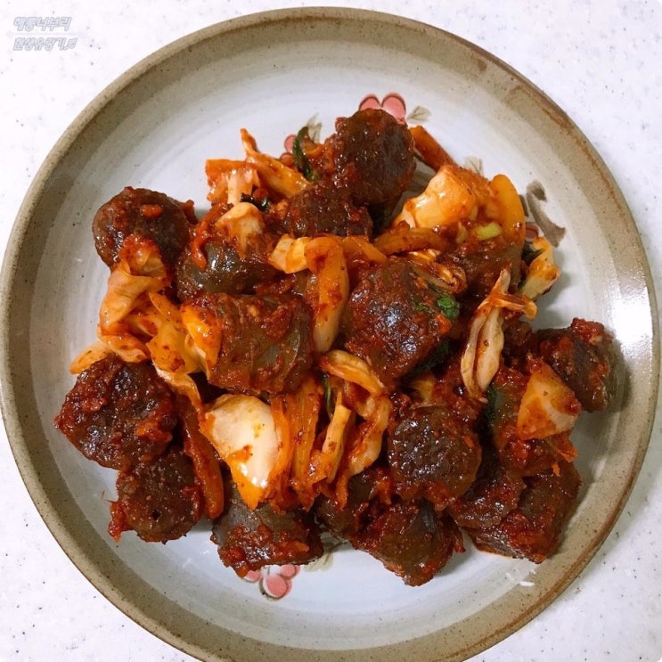  입짧은햇님 위메프 어디까지 팔아봤니? 깻잎매콤순대볶음 리얼 후기