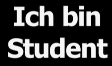 무작정 한 문장) "나는 대학생입니다" 독일어로