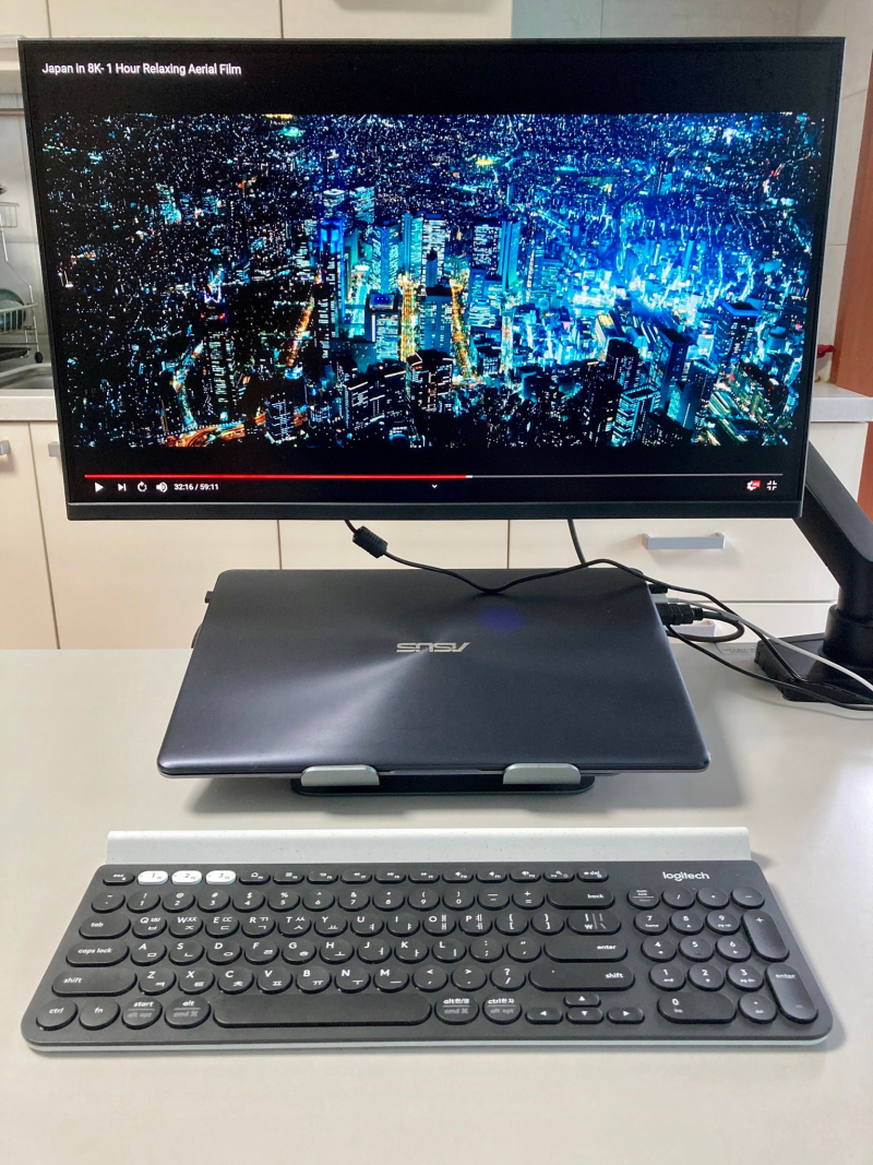 가성비 24인치 한성 모니터 ULTRON 2460G : 네이버 블로그