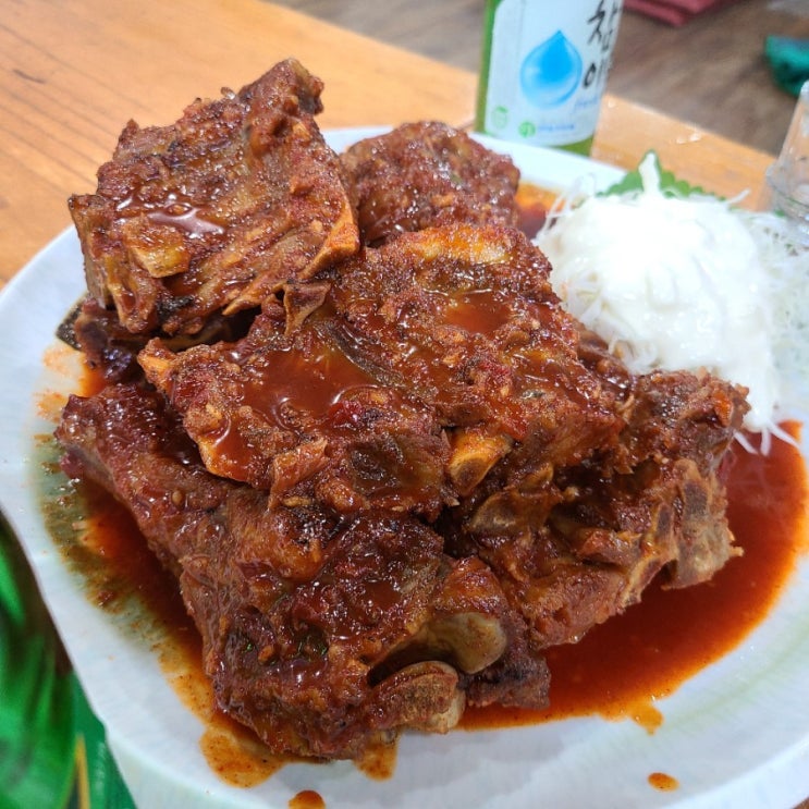  강남 숯불구이 뼈찜 맛집 #신동궁감자탕 찜