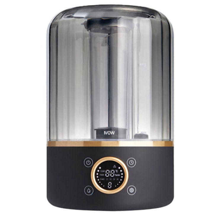  아이보우 2.5L 간편세척 리모컨 초음파 저소음 가습기, IVHD-4000S(블랙골드)
