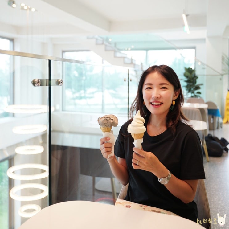  강릉 여행 순두부젤라또 2호점, 안목해변