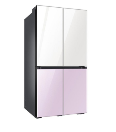  삼성전자 비스포크 4도어 냉장고(화이트+라벤더) RF85T901378 특가, 할인정보, 최저가 안내 