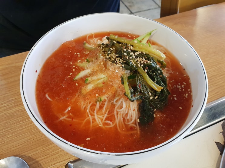  시원한 열무국수 언제 먹어도 맛있죠