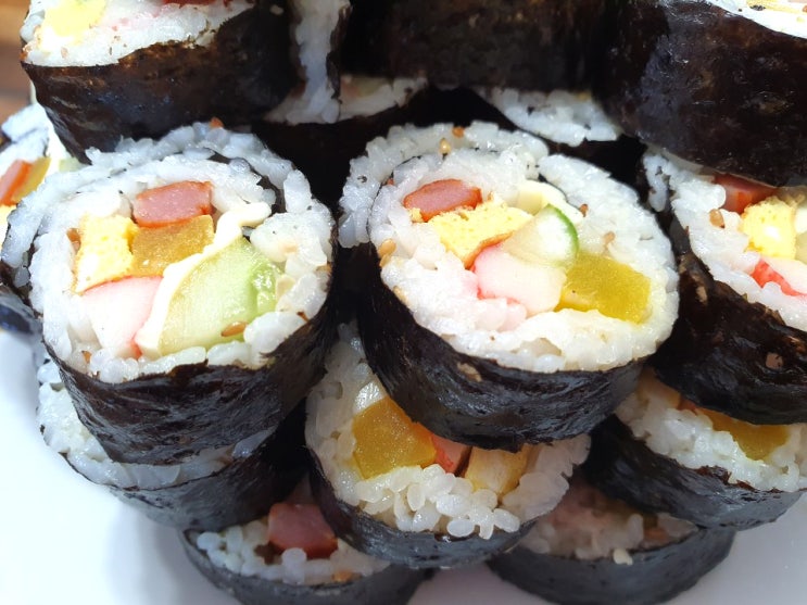  (오늘 메뉴) 김밥