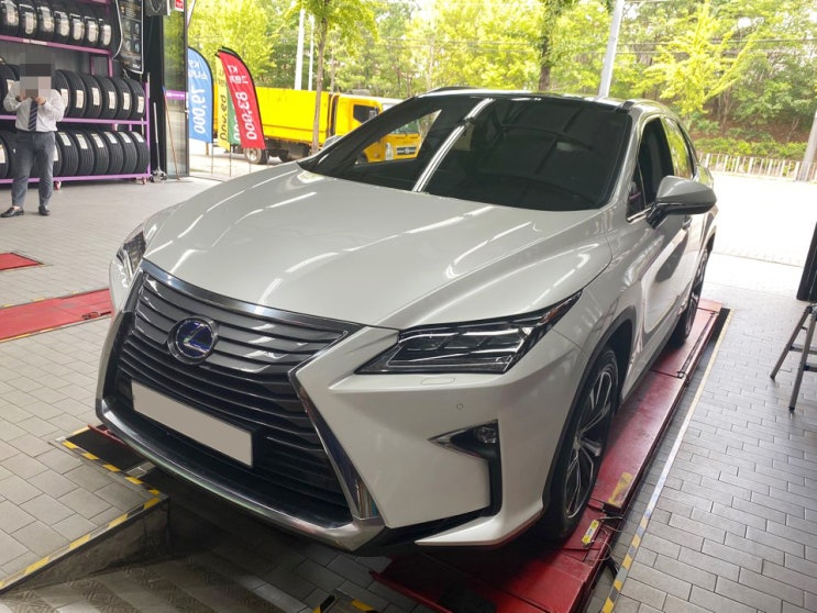  렉서스 RX450H 금호 HP71 타이어 교체 추천 235/55R20 안산 타이어테크 사동점