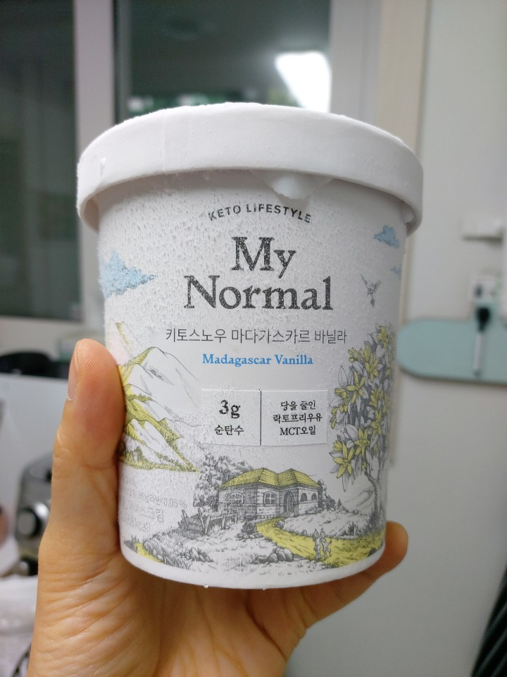  키토 아이스크림 마이노멀 키토 스노우로 건강한 간식을