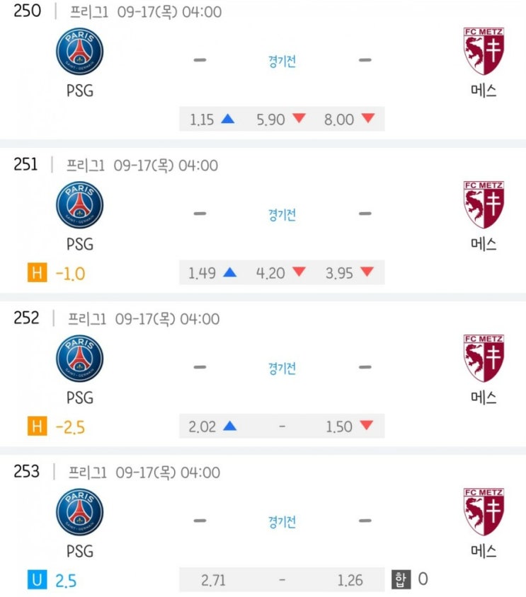 2020.09.16 리그앙 프랑스 리그1 PSG 메스 2020.09.16 리그앙 프랑스 리그1 PSG 메스