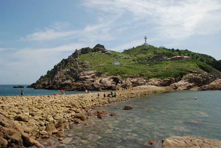 [경남 통영 소매물도] 바다가 갈라지는 등대섬에서