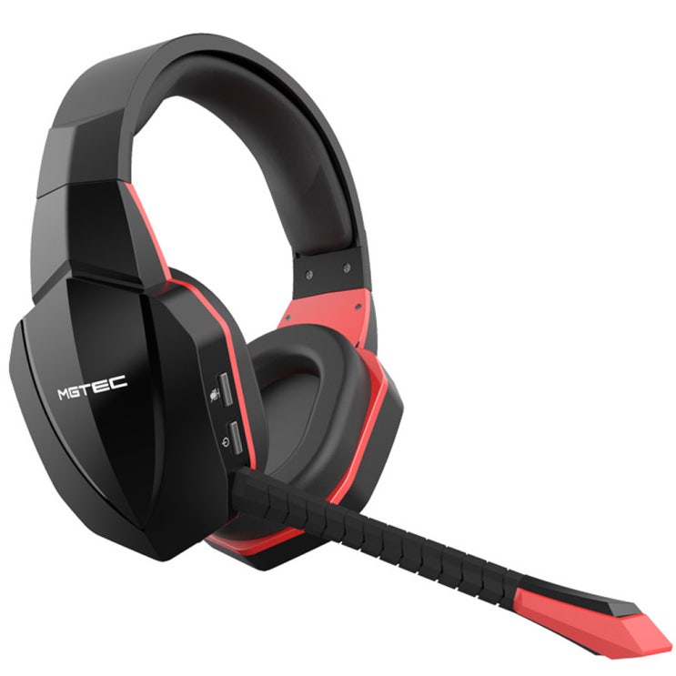  엠지텍 PENTA X5 게이밍 블루투스헤드셋, 무선헤드셋 PENTA X5, 블랙