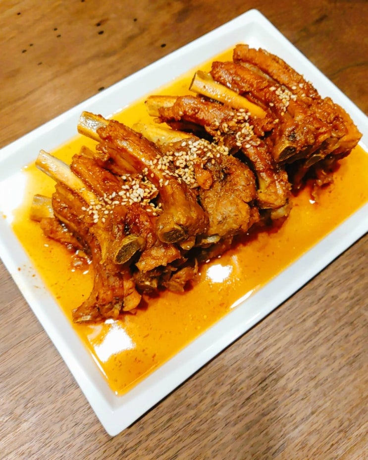 단짠단짠 등갈비 간장조림 밥반찬 술안주에 딱