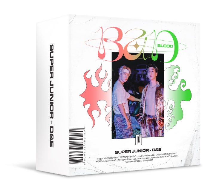  [키트앨범] 슈퍼주니어 D&E - 미니앨범 4집 [BAD BLOOD] 키트앨범 출시!