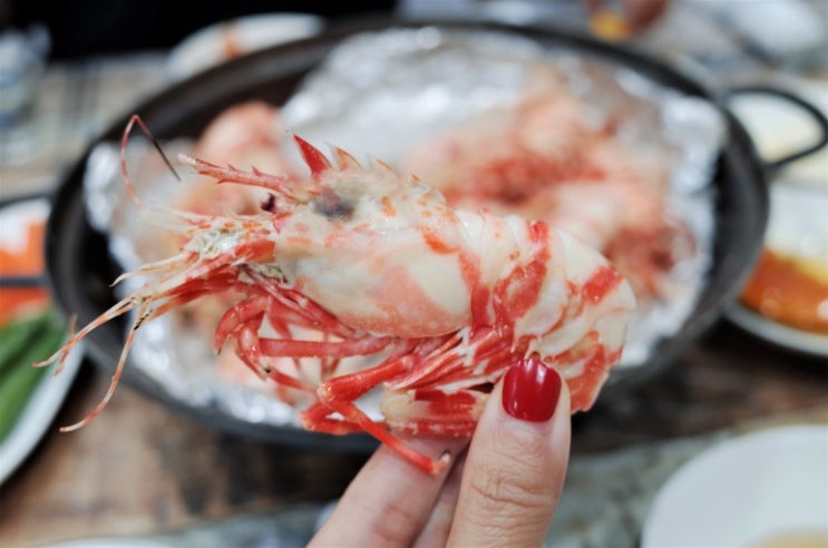  울릉도꽃새우전문점 부산 닭새우 맛집