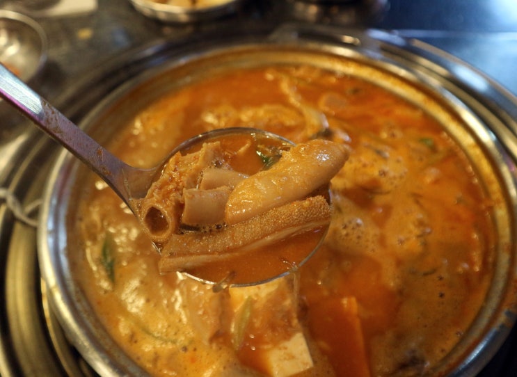  강동역 맛집 "우리동네 소농장" 가성비 좋은 소 곱창전골!