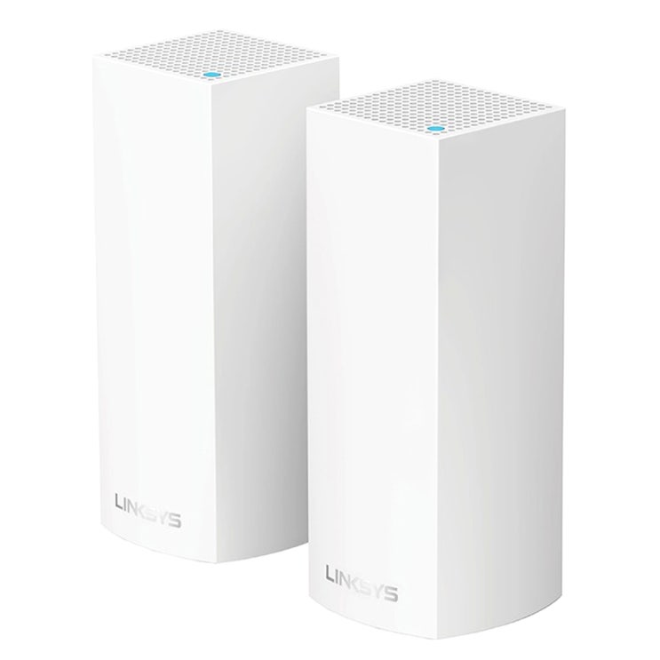  링크시스 벨롭 메시 Wi-Fi 트라이밴드 기가비트 와이파이 AC4400 유무선공유기 2p, WHW0302