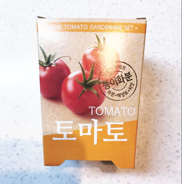  Box x 他사 제작 |  실내가드닝 필수템! 다이소의 토마토 홈 가드닝 화분박스를 언박싱 해보았습니다.