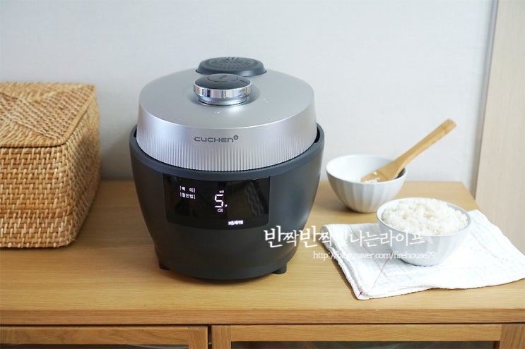  쿠첸 전기밥솥, 프리미엄 미니밥솥 맛있는 한 끼 밥 짓기