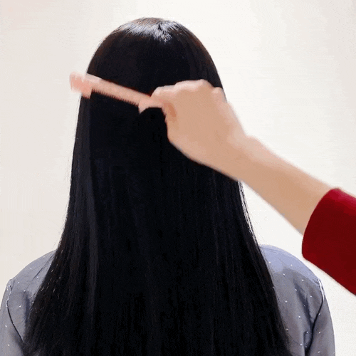  사가정 미용실 비주얼살롱 2호점 긴머리 매직 리얼후기