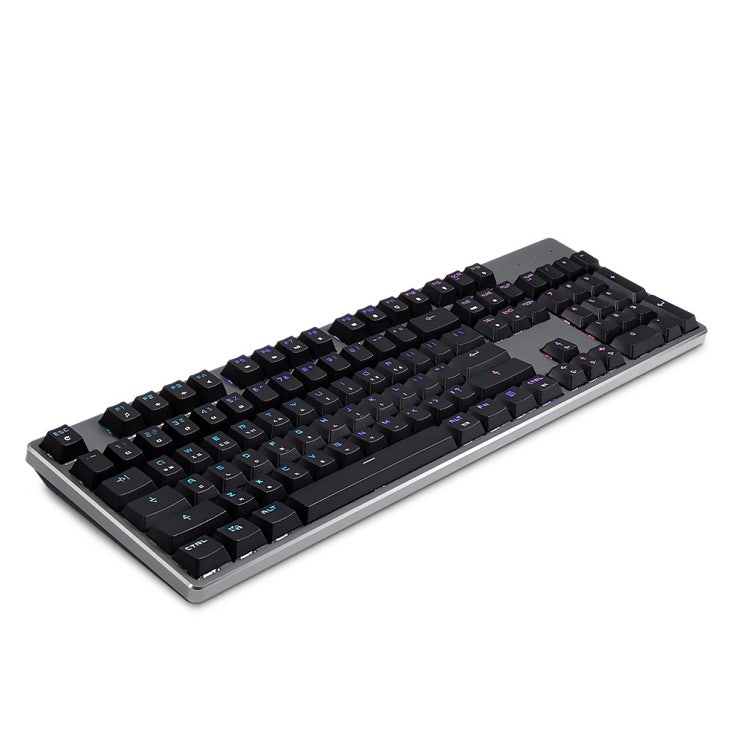  GTune 게이트론 RGB 게이밍 광축 유선키보드, GK700, 그레이 적축