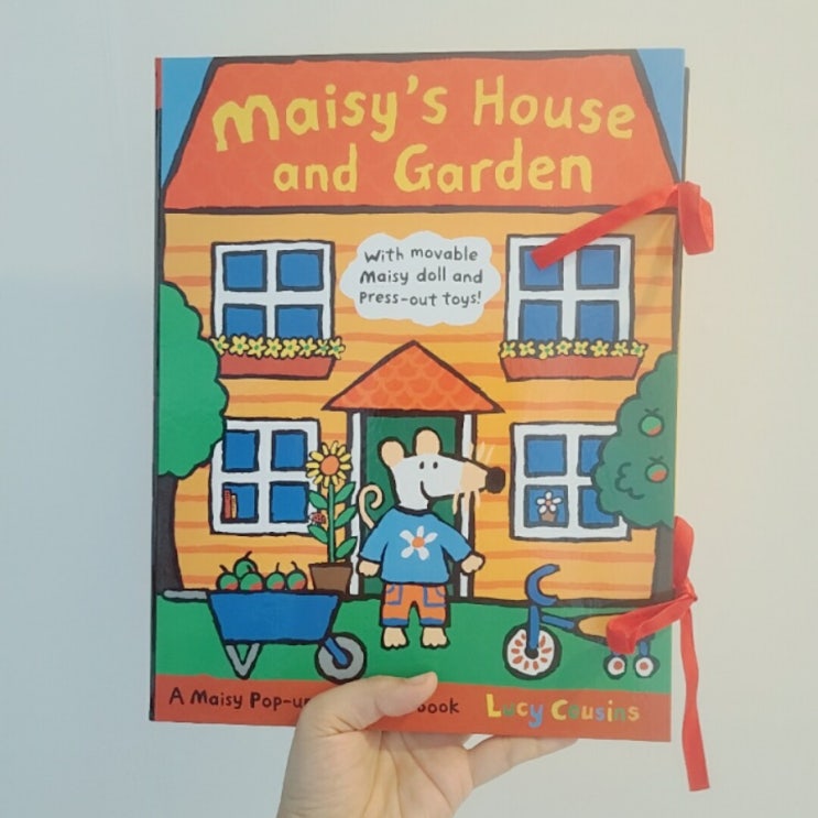 메이지 팝업북: 메이지 하우스 앤 가든(Maisy's House and Garden) 디테일이 살아있는 영어놀이책이에요~