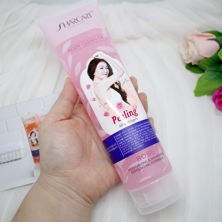  가성비 끝판왕 샤카트 필링젤! 촉촉하게 때가 밀리네^^