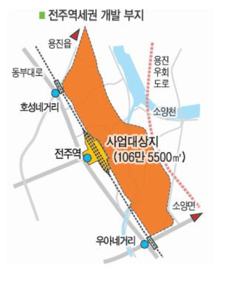전주역세권 개발 가능성 열렸다(전북일보) 전주역세권 개발 가능성 열렸다(전북일보)