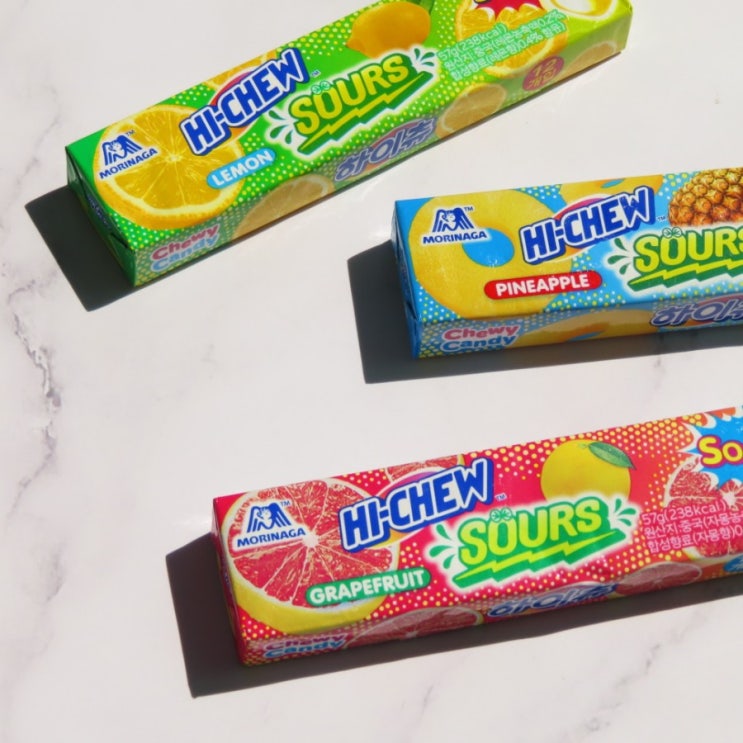  HI-CHEW SOURS 3종